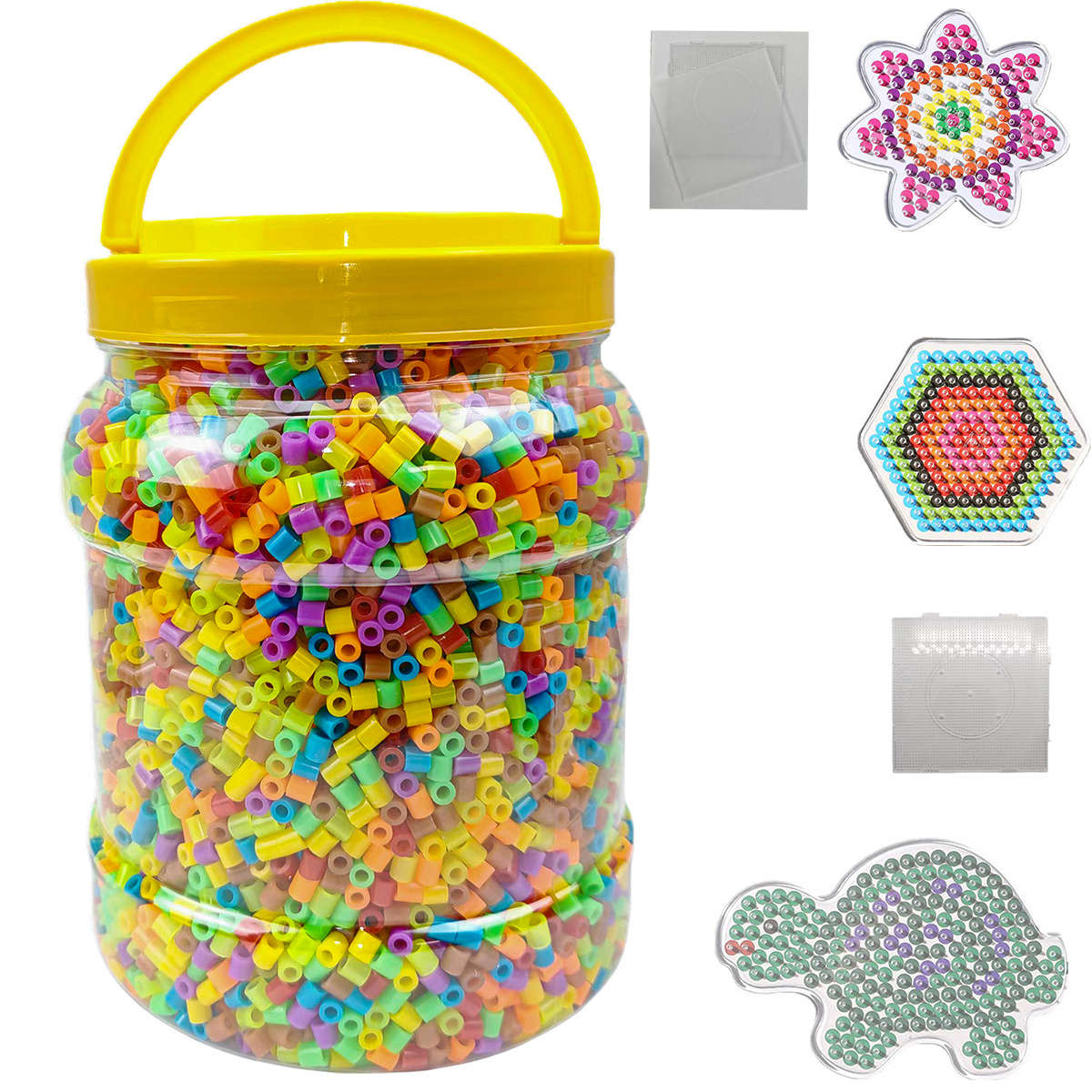 Perler Bead Set Colorful Rainbow Series