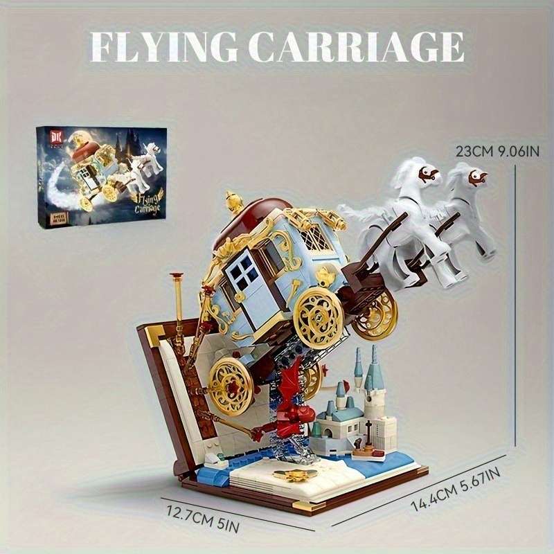 3D Building Model Puzzle Set Color Dk 7050