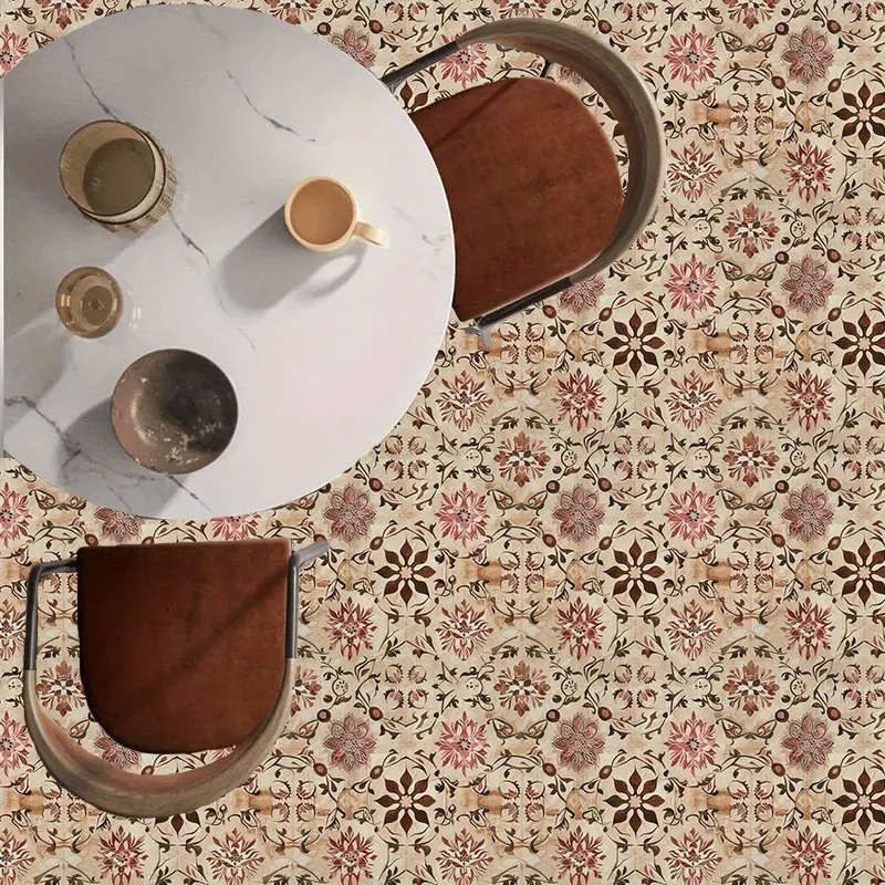 Self Adhesive Floor Stickers 11.81X11.81In30Cm
