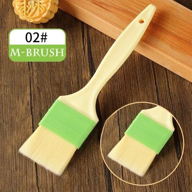 Baking Brush Color Green Quantity 3Pcs