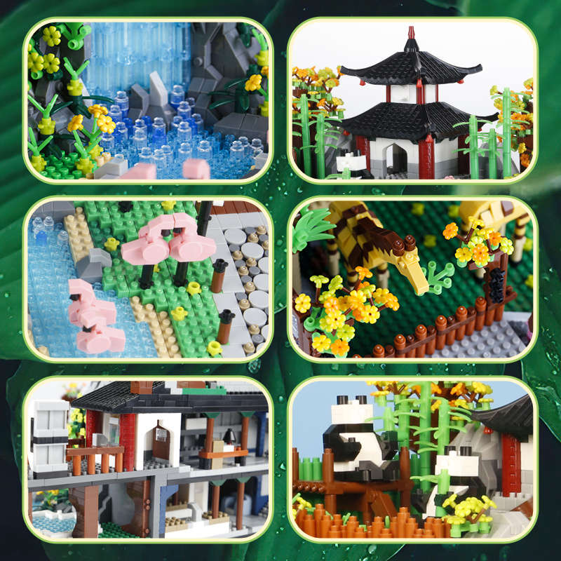 3600Pcs Princess Castle Building Blocks