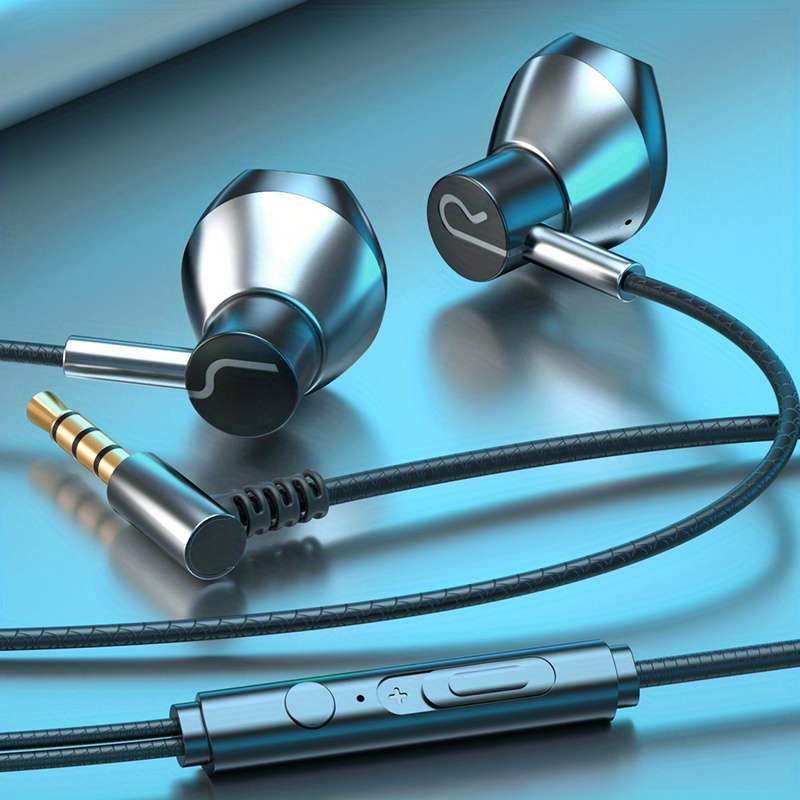 Wired Headphones Green 3.5Mm