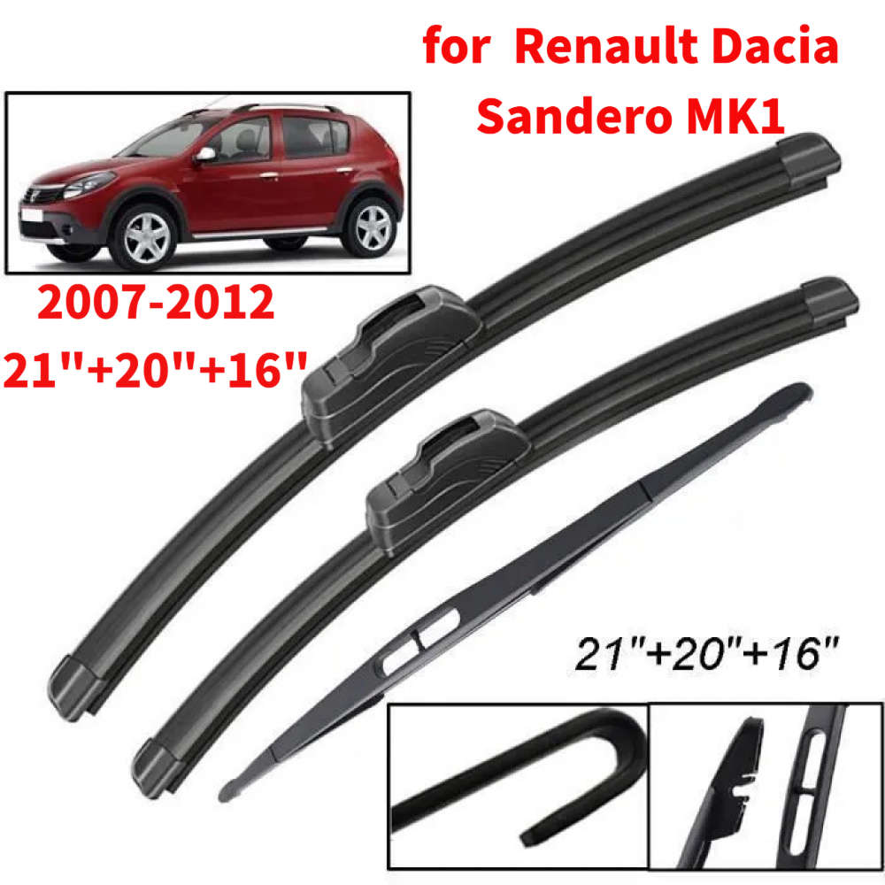 Windshield Wipers Quantity 3Pcs