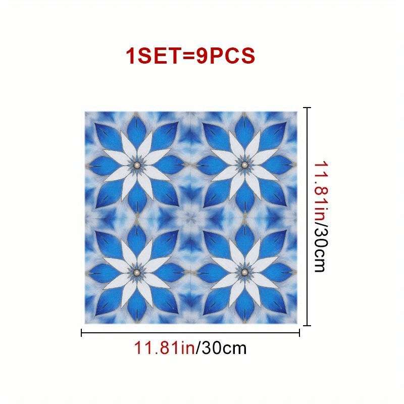 Floor Stickers Quantity 9Pcs