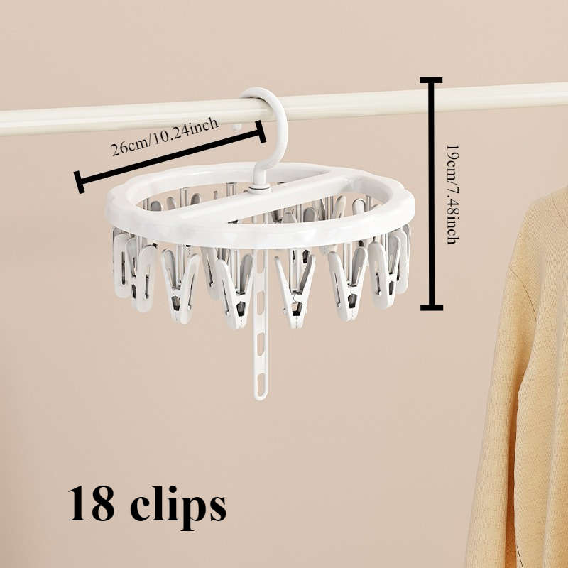 Clothes Rack Sky Gray Size 2 Pack18 Clips