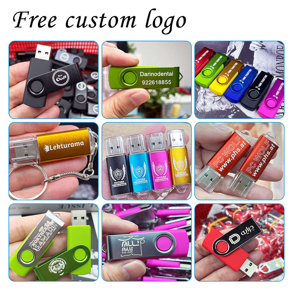 Usb Flash Drive Color Orange Storage 2Gb