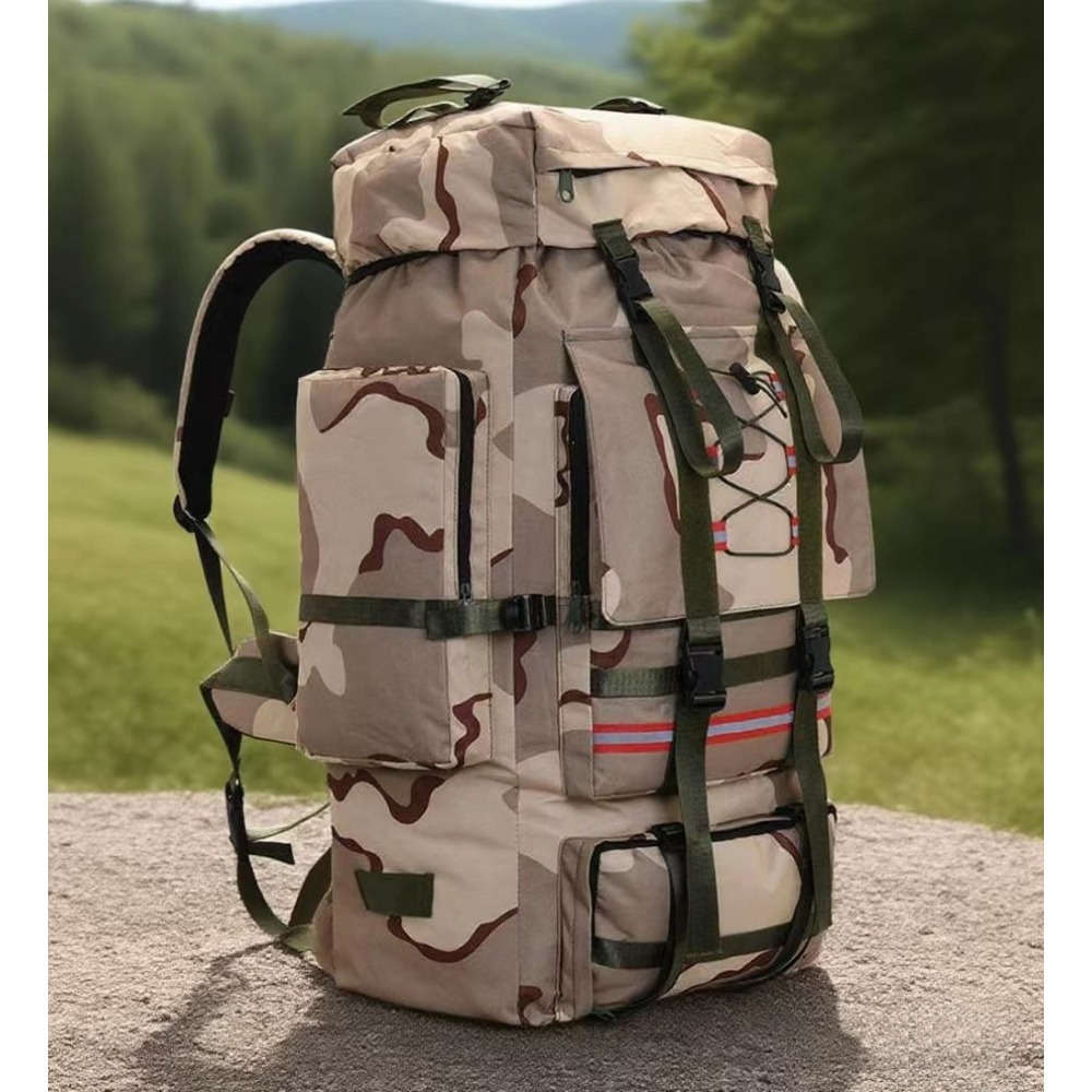 Men S Backpack Green Capacity 75L