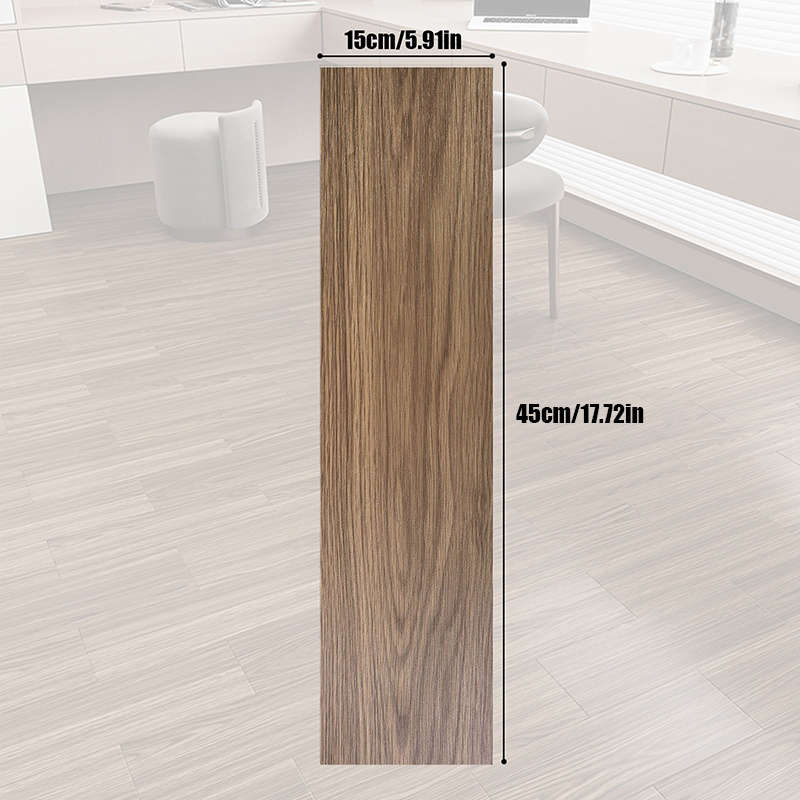 Self Adhesive Floor Stickers Hdb 006 45*15Cm 50Pcs
