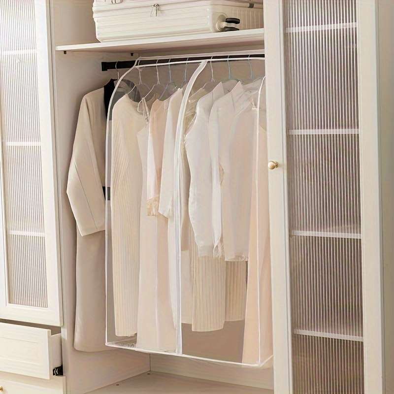 Clothing Dust Bags Color Transparent White Trumpet Sizeonesize