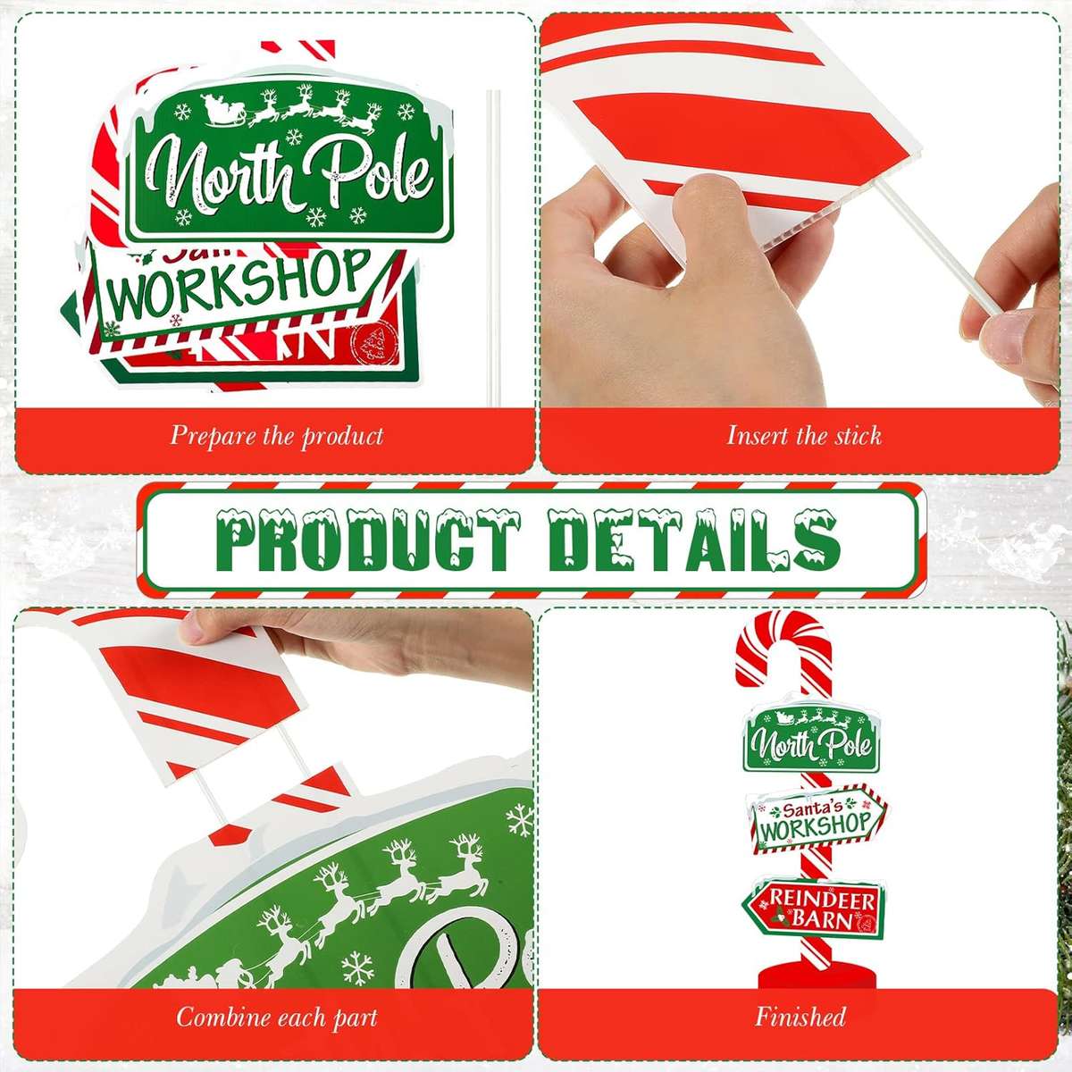 Christmas Decorations Quantity 5 Pieces