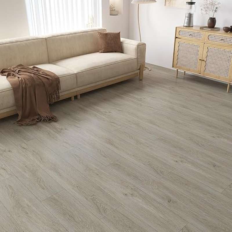 Self Adhesive Floor Stickers Maple Birch 40*500