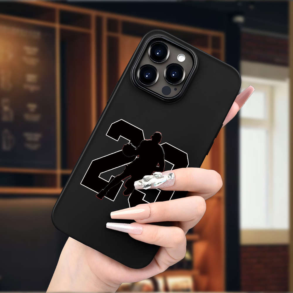 1Pc Black For iPhone 7 Plus Player Unique 23 Phone Case