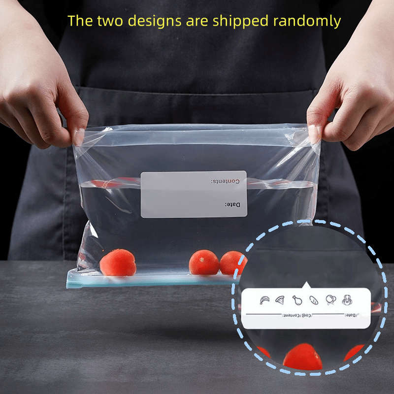 Food Storage Bags Quantity Buckle Type  60Pcs