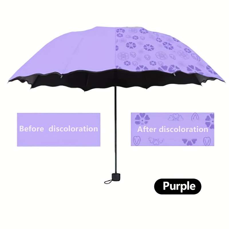 Umbrella Color 2Piece Set In Blue Umbrella And Storage Bag