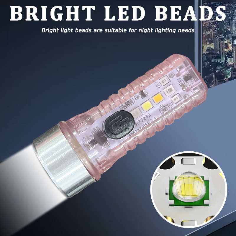 Portable Lamp Items Pink Flashlight Quantity 1Pc
