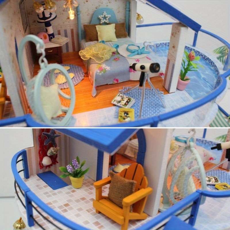 3D Building Model Puzzle Set Model 13844