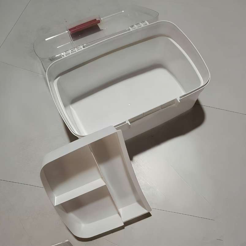 Antibacterial Box White 21.5*15*13Cm