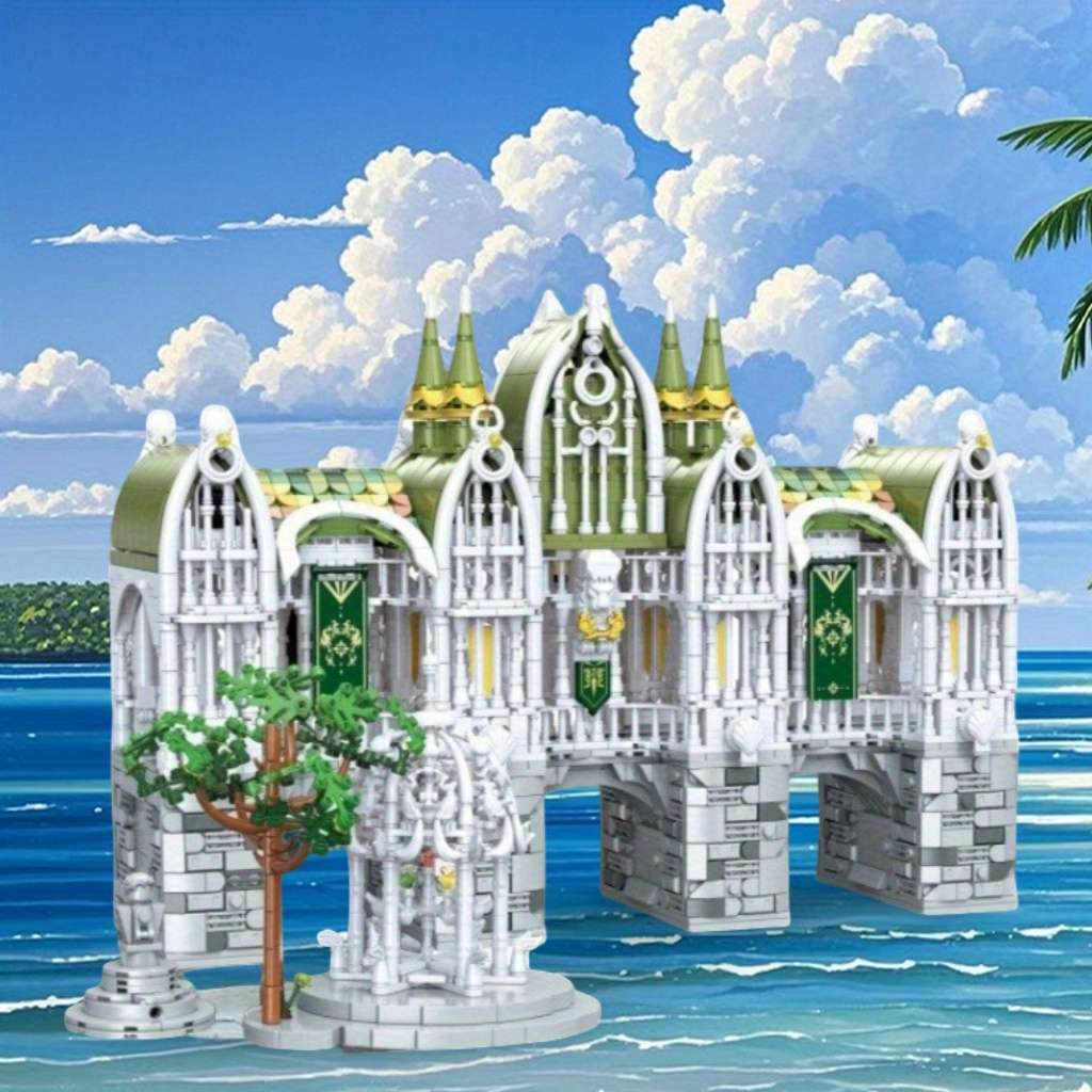 3D Building Model Puzzle Set Model Bk 33240