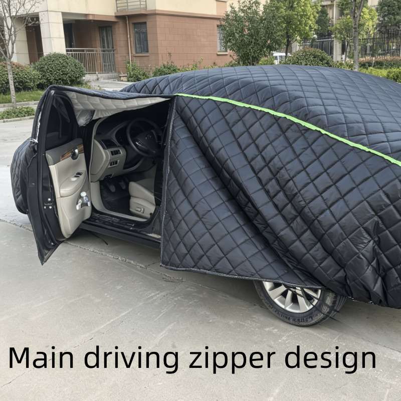 Car Cover Size Black Sedan 5.3 Meters