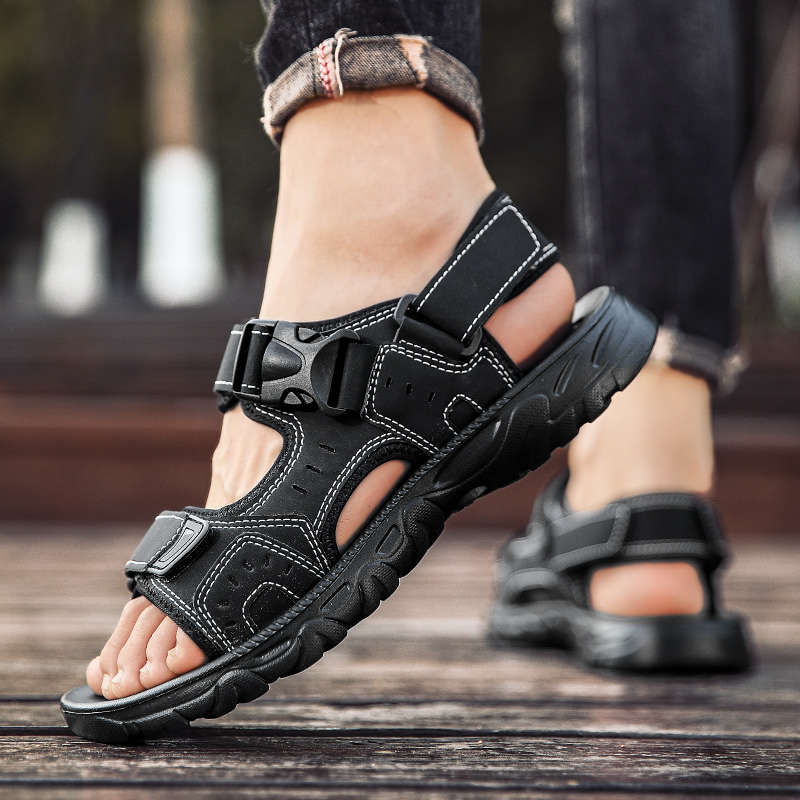 Sandals Color Black Size Uk 8