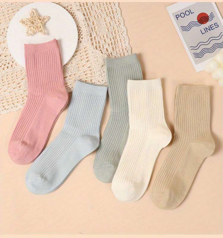 Women S Socks Color 5 Pairs B Combination Size Onesize