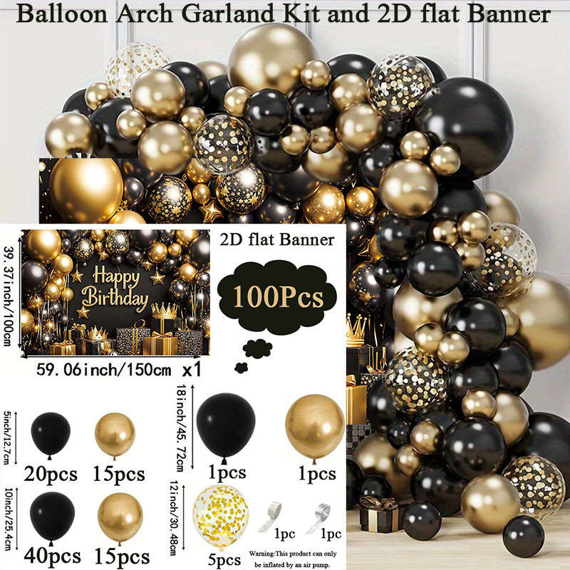 Balloon Quantity 100Pcs Set