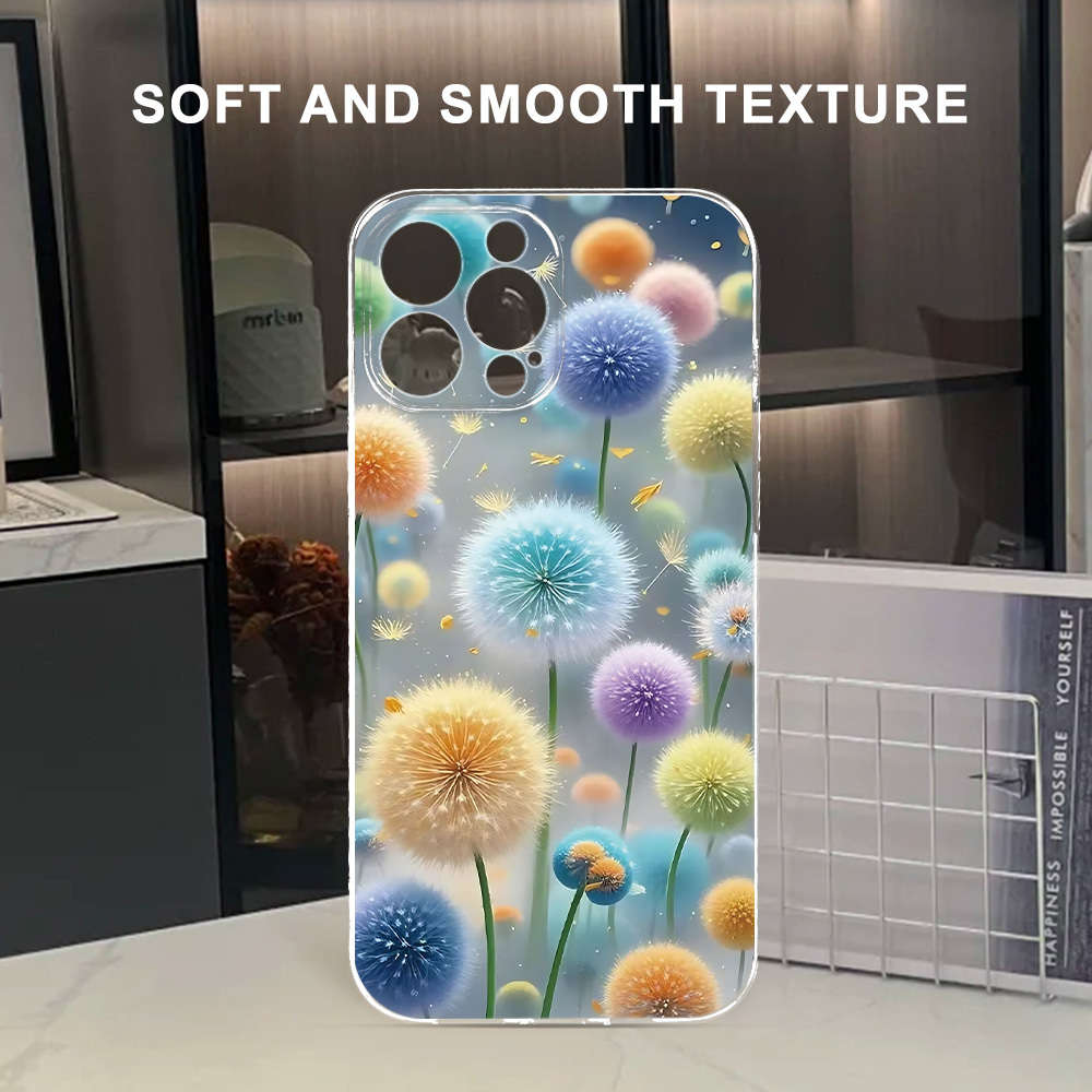 Transparent For iPhone Phone Case