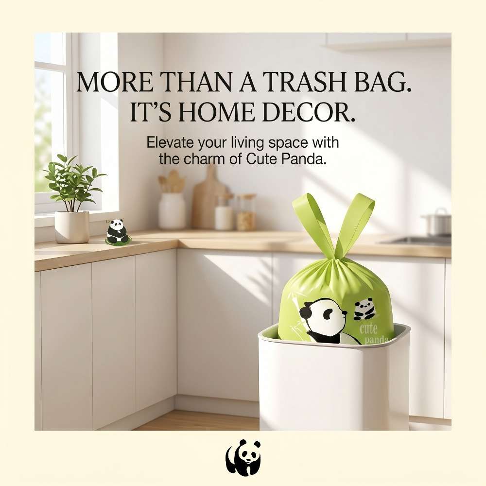 Trash Bagbamboo Panda