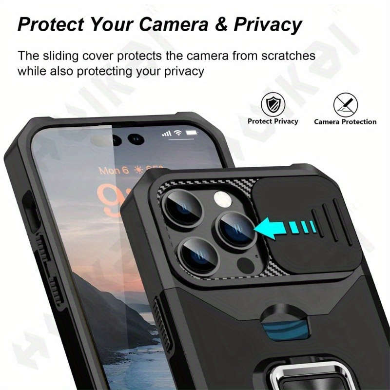 Phone Case Black Compatible Model Iphone 16 Pro