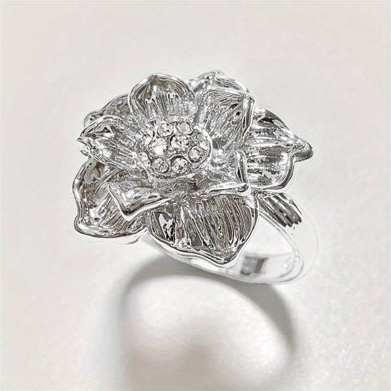 Minimalist Fashion Party Accessory Finger Ring Size 7