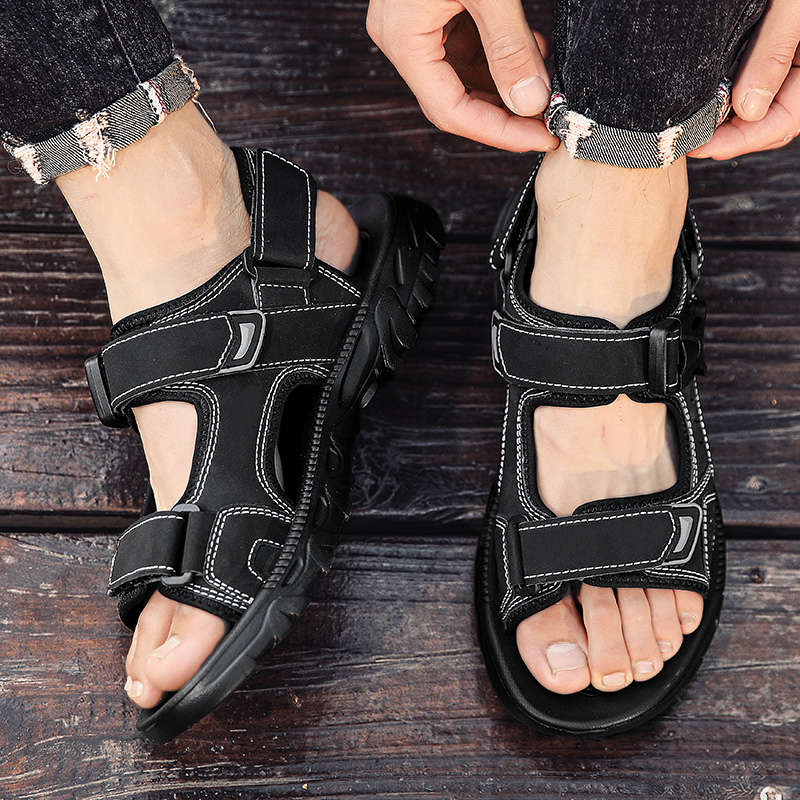 Sandals Color Black Size Uk 8