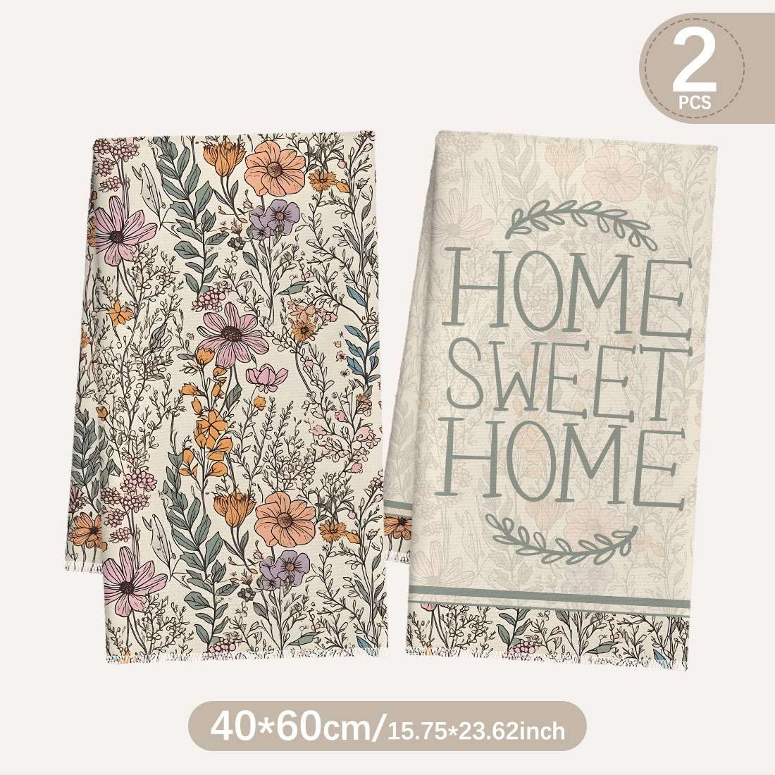Rag Size 2Pcs 40*60Cm