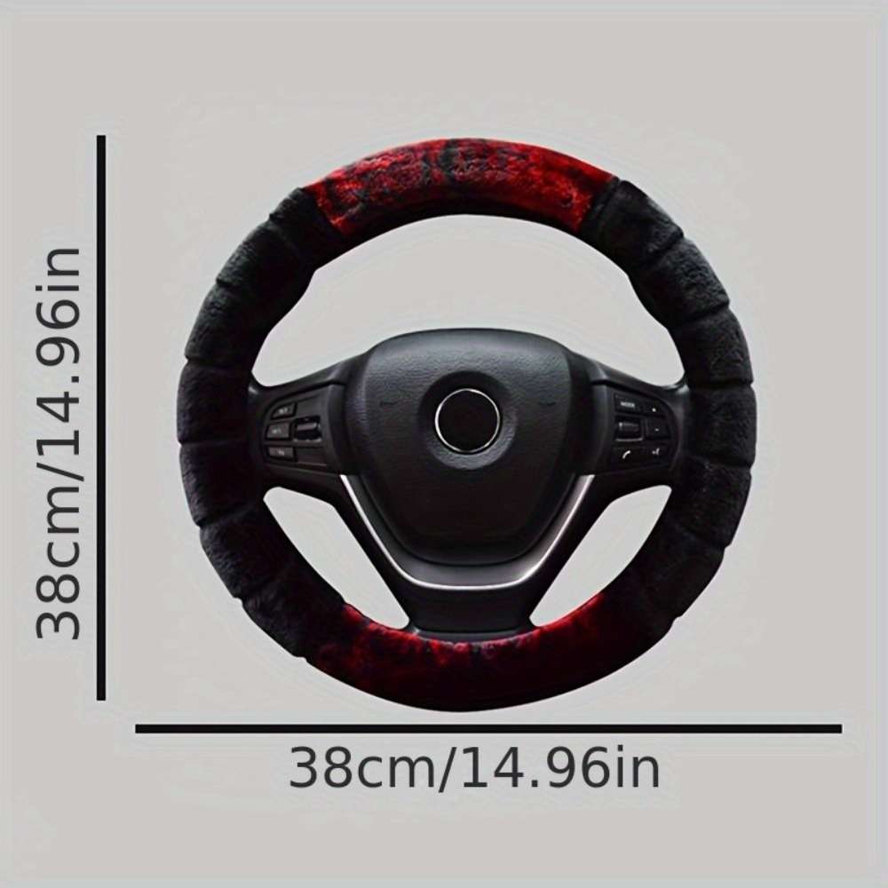 Car Steering Wheel Cover Black