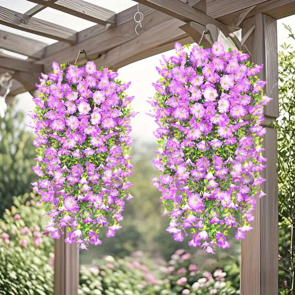 Simulated Flower Color 2Pcslight Purple