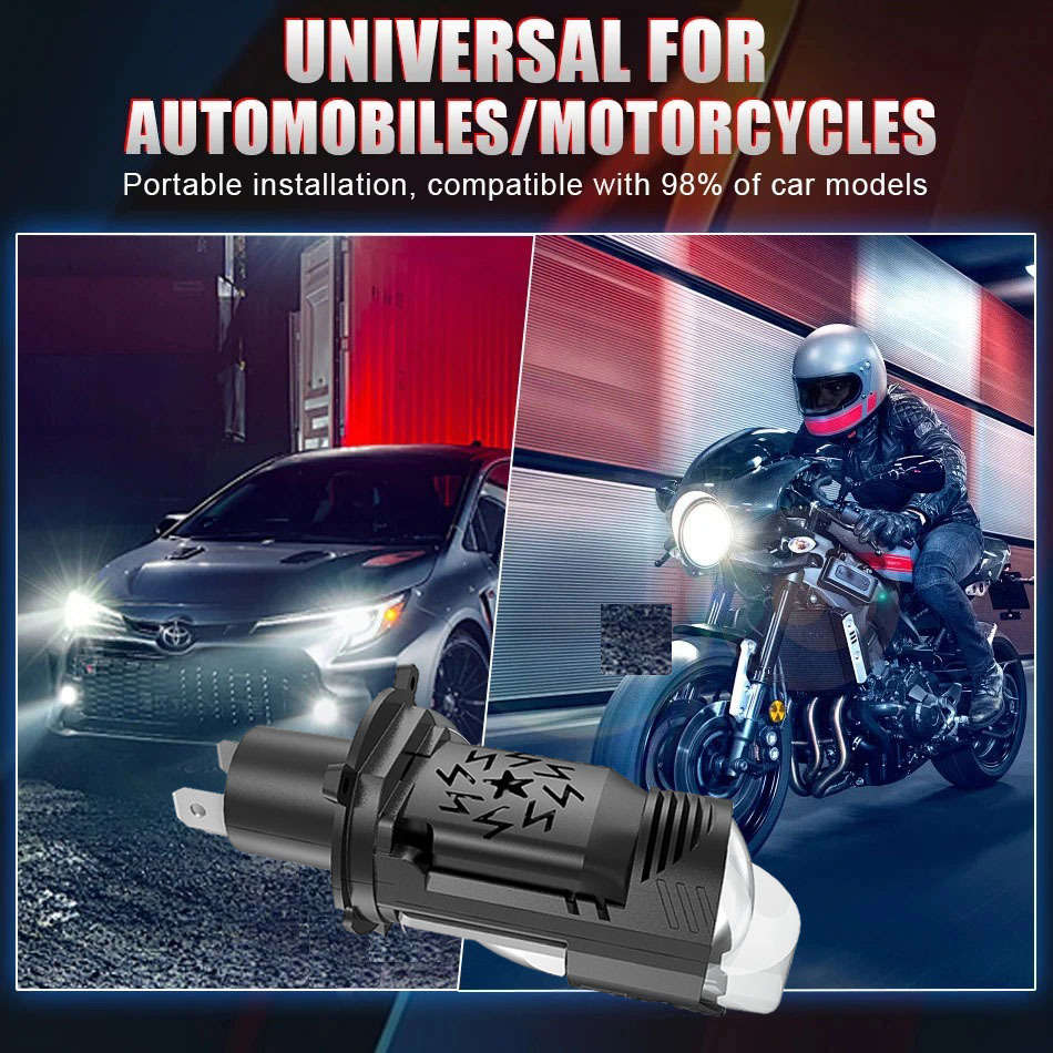 Car Lights Quantity 2Pcs H4