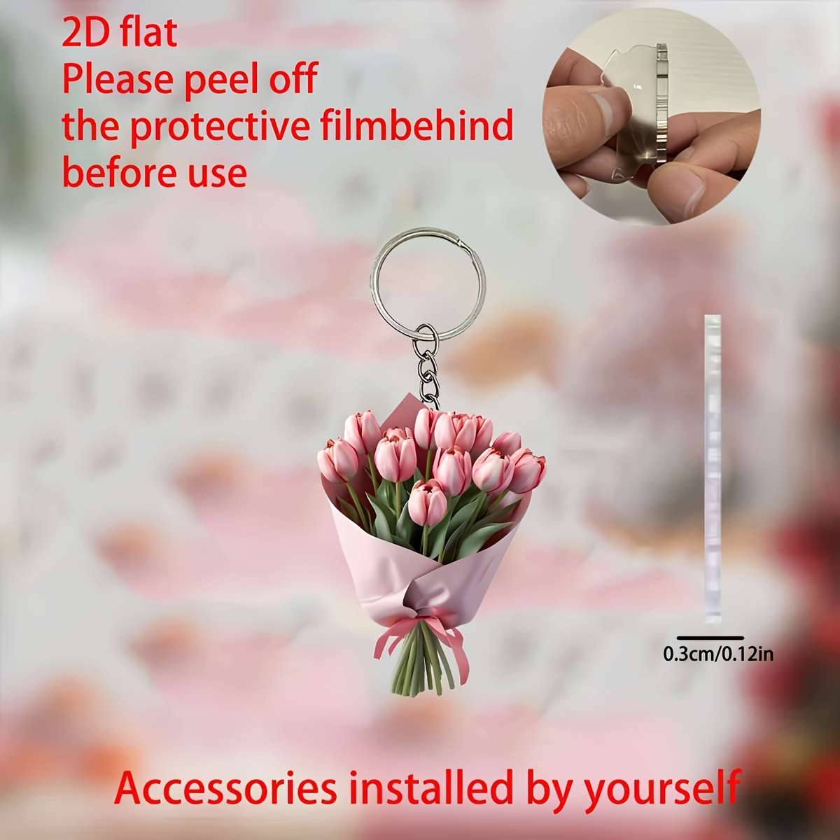 Keychain Ornament Quantity