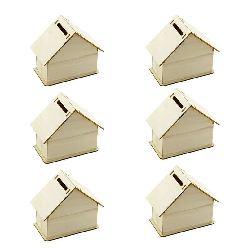 3D Building Model Puzzle Set Quantity 6 Packs