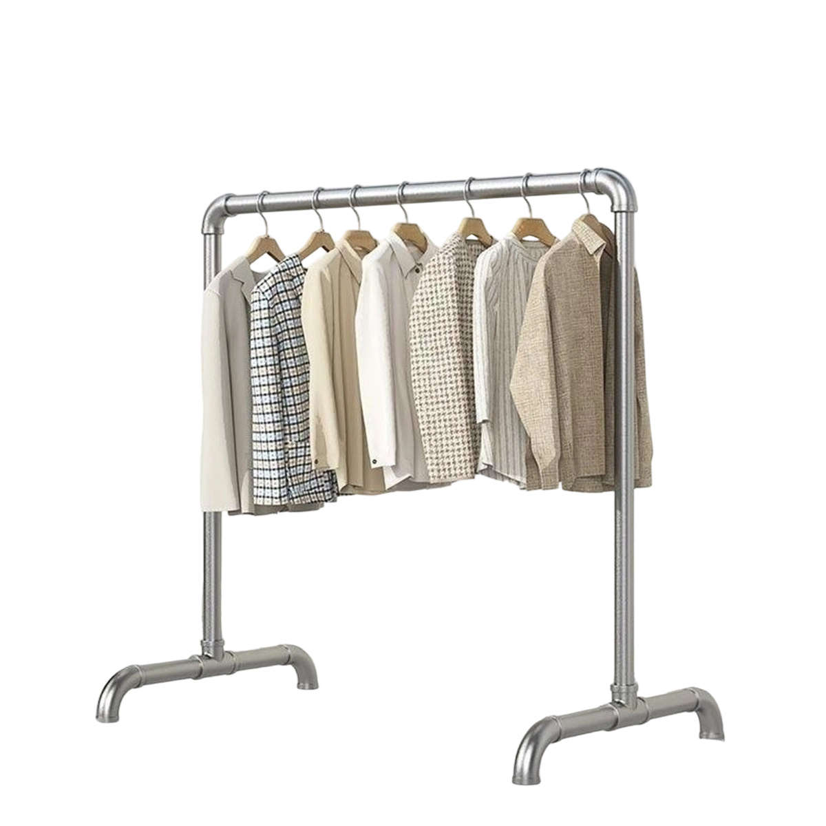 Clothes Rack Metal Coat Hanger Size 1 Meter In Length And 1.2 Meters In Height