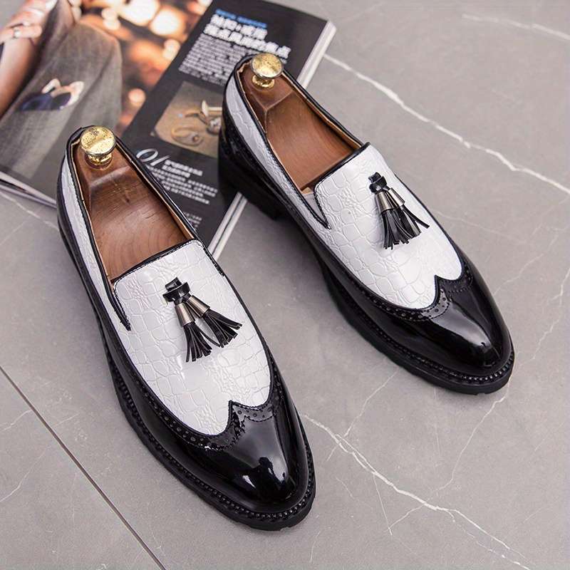 Mens Leather Shoes Color White Sizeuk 7