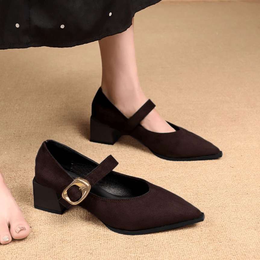 Women S High Heels Color Brown Sizeuk 3