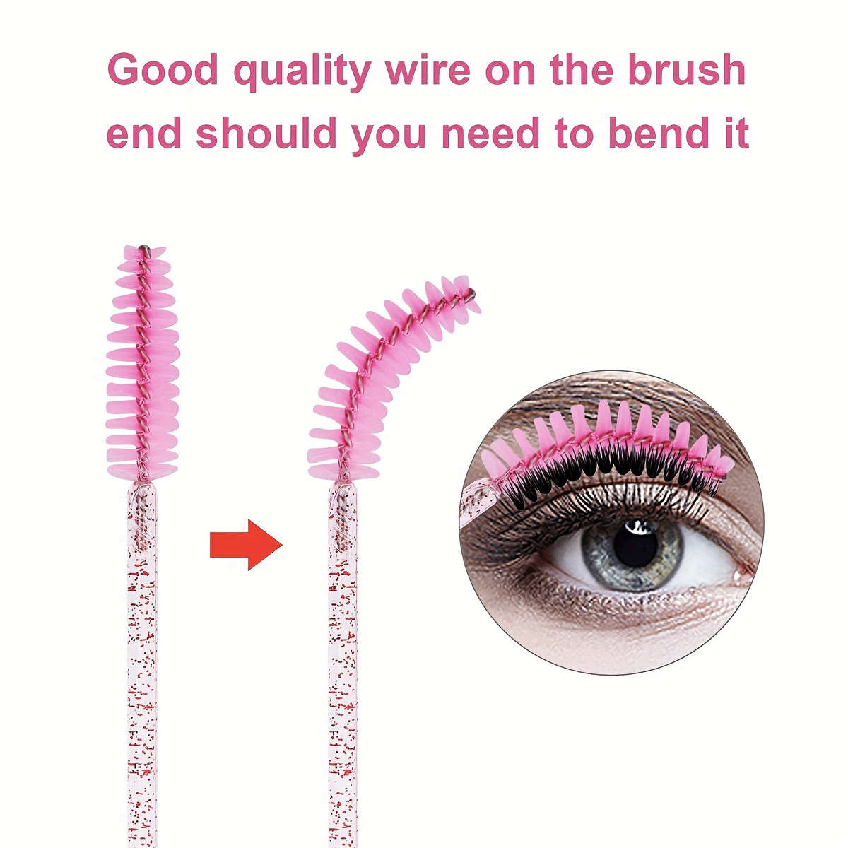 Makeup Brush Set Color Random Color Quantity5Pcs