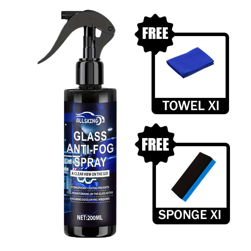 Waterproof Spray For Glass Capacity 200Ml Antifog Solution