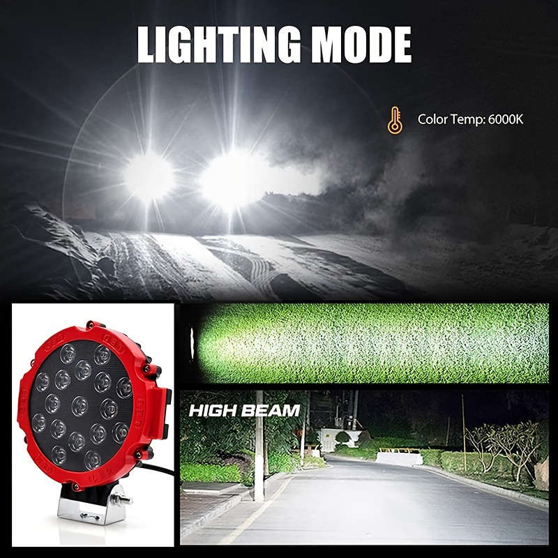 Car Lights Color Red Quantity 2Pcs