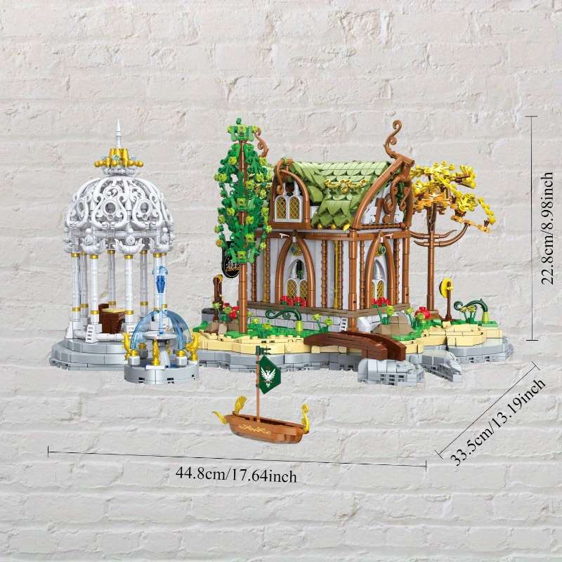 3D Building Model Puzzle Set Model Bk 33238