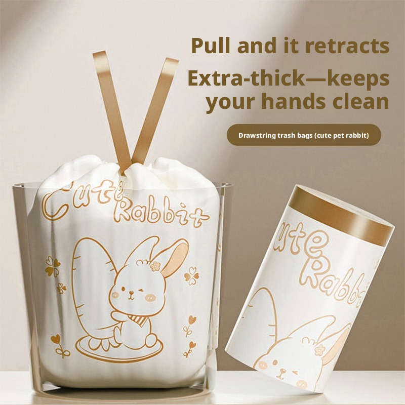 Trash Bag5 Rolls 2.4 Silksizegarbage Bag