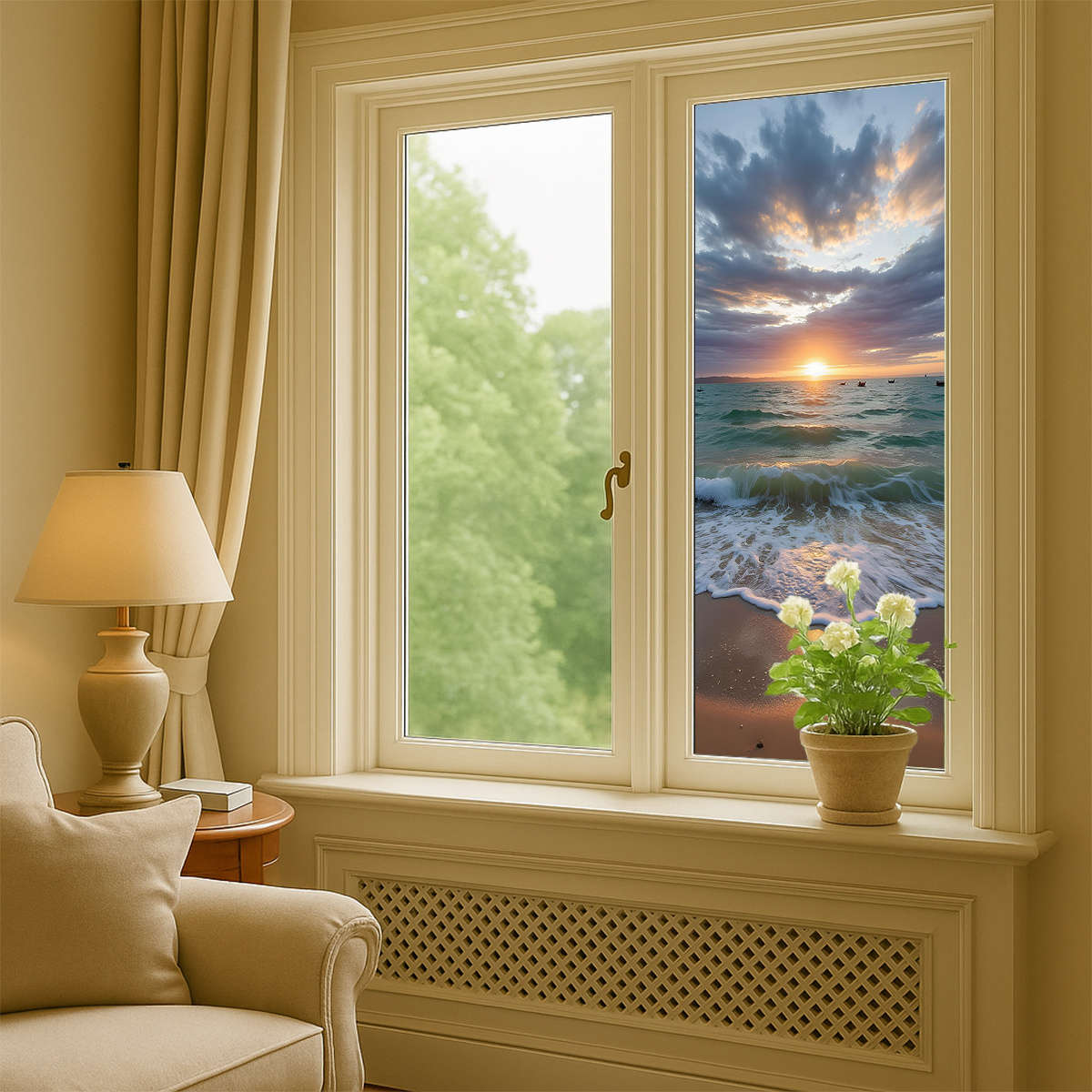 Window Stickers Size 45X100Cm17.7X39.3Inch