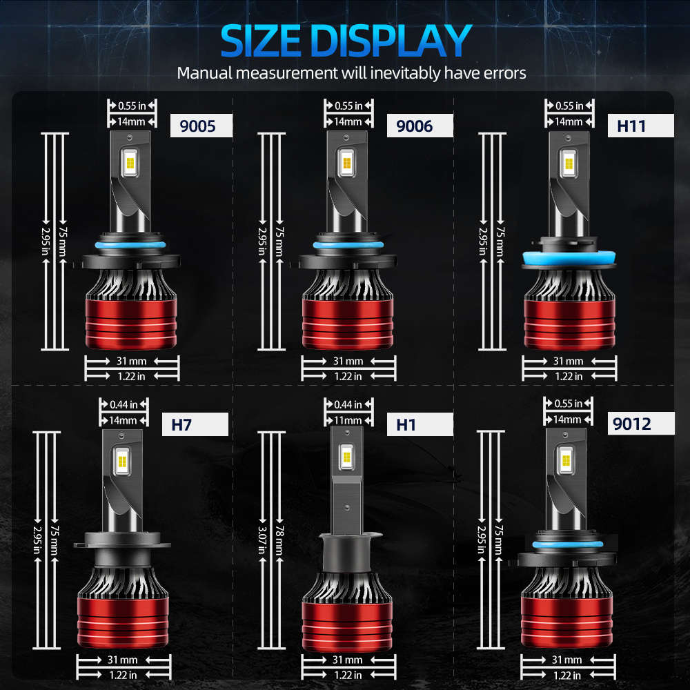Car Lights Model H13 Quantity 2Pcsuniversal Adaptation