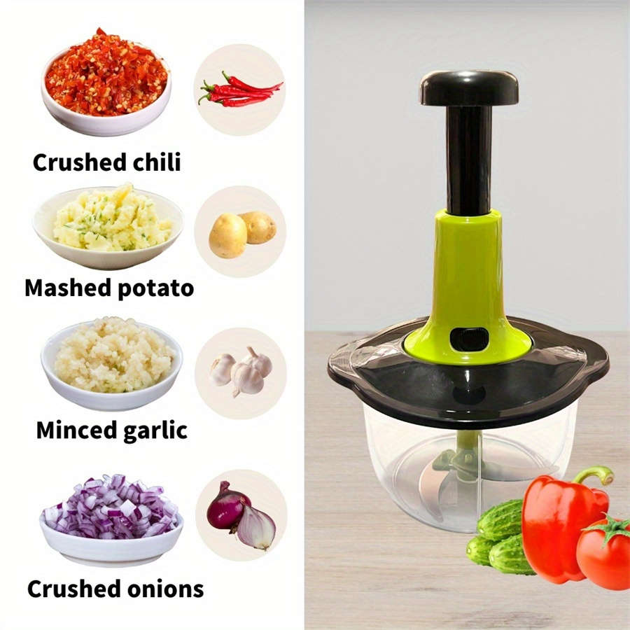 Premium Modern Multifunctional Manual Food Processor With