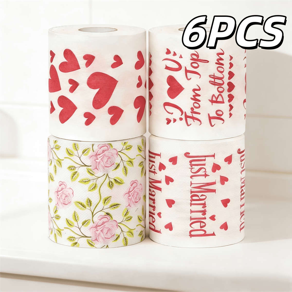 Toilet Paper Items 3Pcs Random Styles