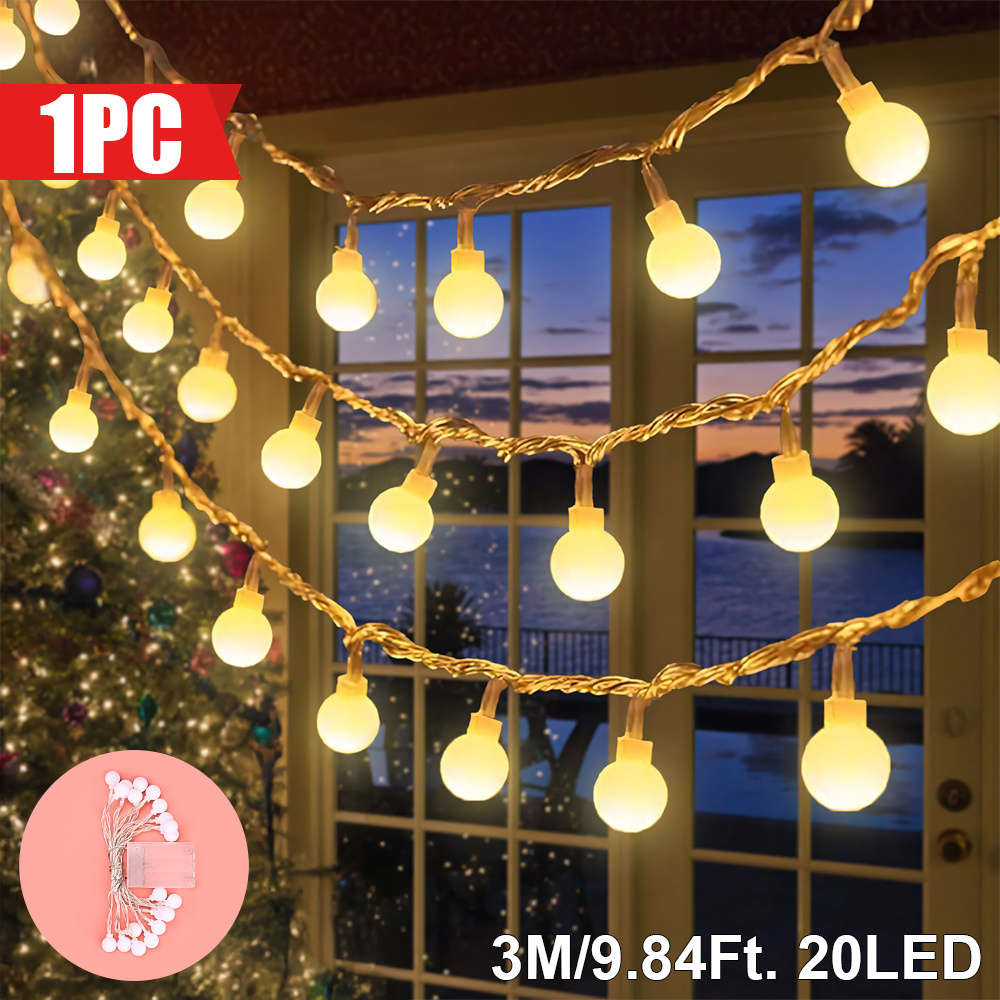 String Lights Color Multicolored Size6M 19.68Ft. 40Leds